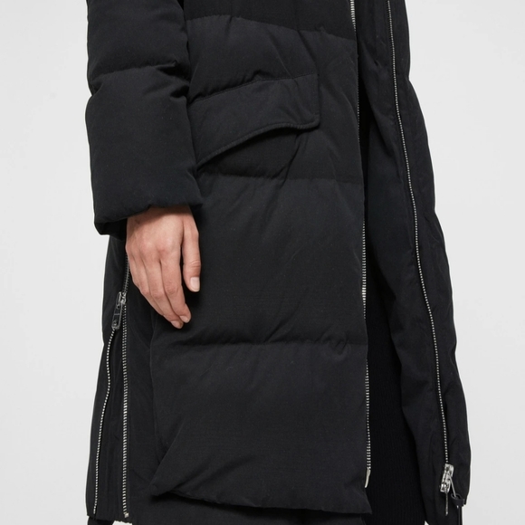 Allsaints Ester Parka Puffer Coat - Picture 4 of 8